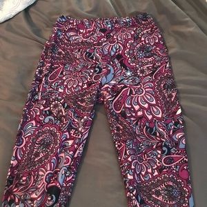 Lularoe one size paisley print leggings